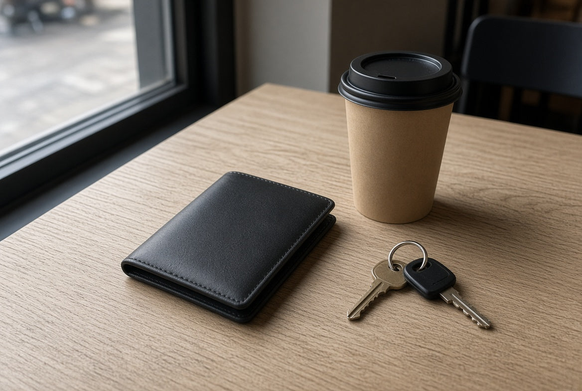RFID Passport Holder - Leather Travel Wallet